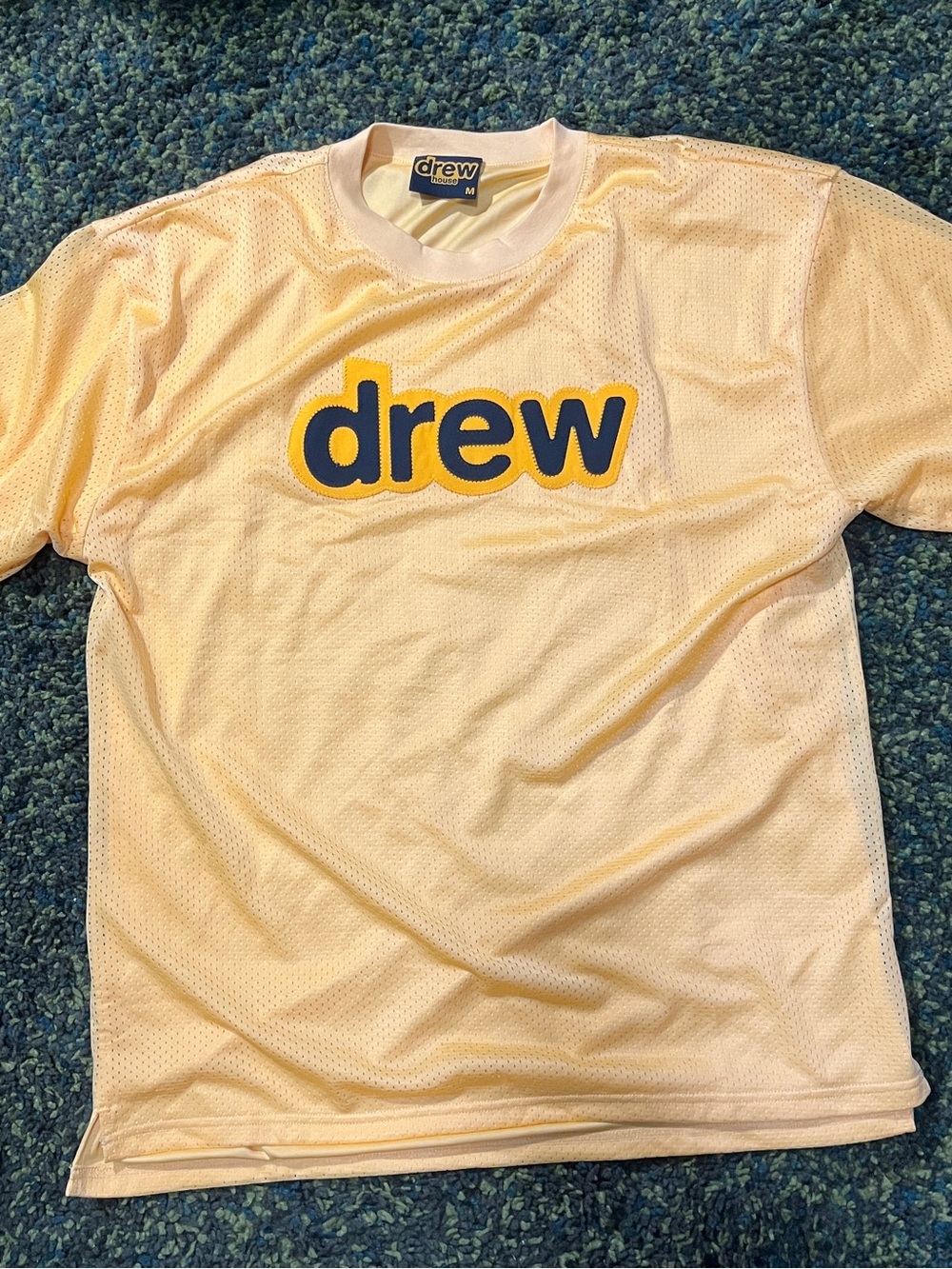 Drew House Mesh Yellow T (M)
